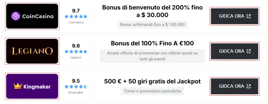 Casino non aams sicuri